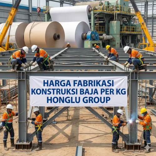 harga fabrikasi konstruksi baja per kg honglu group