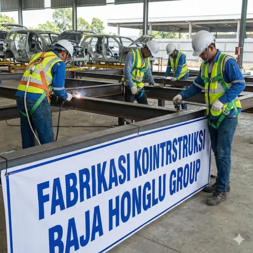 Harga Fabrikasi Konstruksi Baja Honglu Group Terbaru 